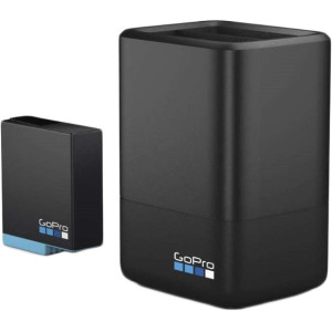 Зарядное устройство для двух аккумуляторных батарей для GoPro MAX + аккумулятор (ACDBD-001-EU)