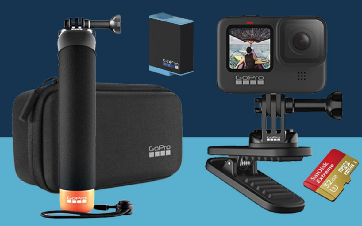 Неограниченные возможности с GoPro HERO9 и полным набором аксессуаров