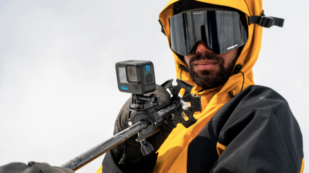 Крепление на руль или под сиденье для GoPro (AGTSM-001)
